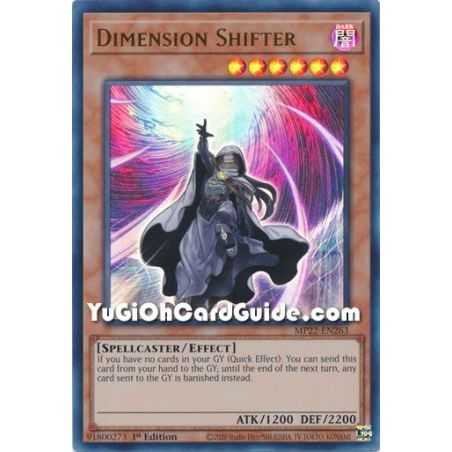Dimension Shifter (Ultra Rare) – 2022 Tin of the Pharaohs Gods Mega Pack | Carta YUGIOH en México