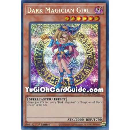 Dark Magician Girl (Prismatic Secret Rare) – 2022 Tin of the Pharaohs Gods Mega Pack | Carta YUGIOH en México