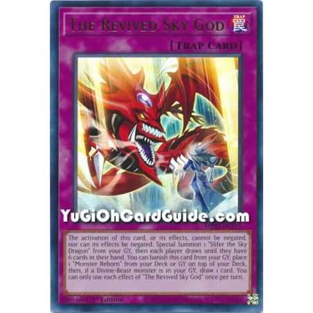 The Revived Sky God (Ultra Rare) – 2022 Tin of the Pharaohs Gods Mega Pack | Carta YUGIOH en México