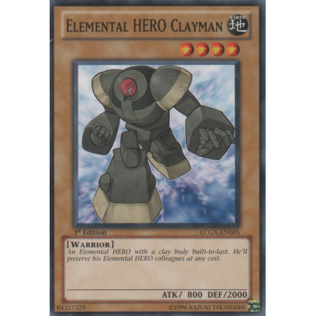Elemental Hero Clayman (Common)