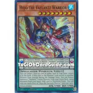 Hojo the Vaylantz Warrior (Super Rare) – Tactical Masters | Carta YUGIOH en México