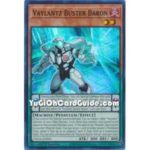 Vaylantz Buster Baron (Super Rare) – Tactical Masters | Carta YUGIOH en México