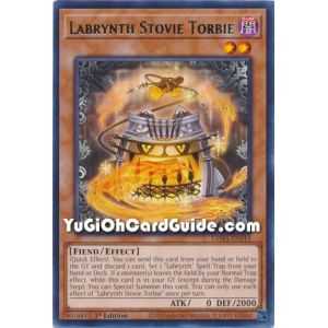 Labrynth Stovie Torbie (Rare) – Tactical Masters | Carta YUGIOH en México