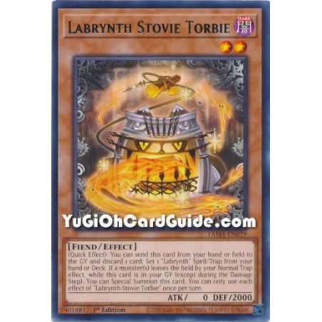 Labrynth Stovie Torbie (Rare) – Tactical Masters | Carta YUGIOH en México