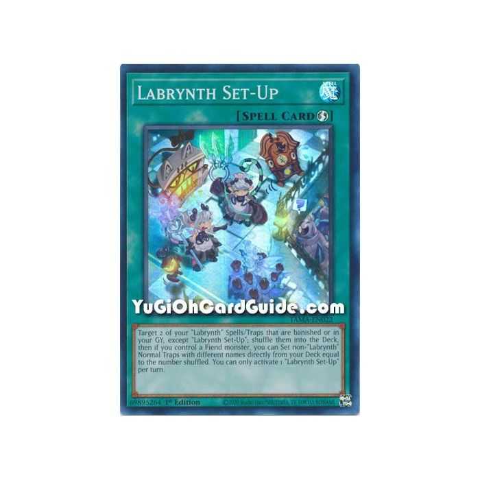 Labrynth Set-Up (Super Rare) – Tactical Masters | Carta YUGIOH en México