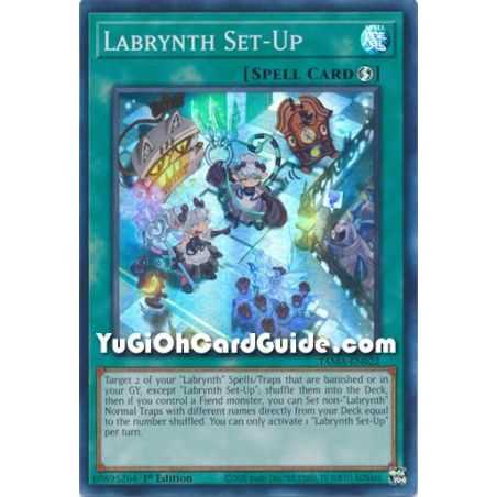 Labrynth Set-Up (Super Rare) – Tactical Masters | Carta YUGIOH en México