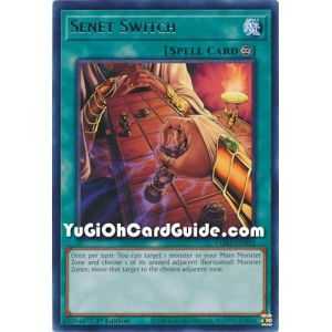 Senet Switch (Rare) – Tactical Masters | Carta YUGIOH en México