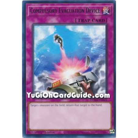 Compulsory Evacuation Device (Rare) – Tactical Masters | Carta YUGIOH en México