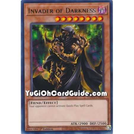 Invader of Darkness (Rare) – Tactical Masters | Carta YUGIOH en México