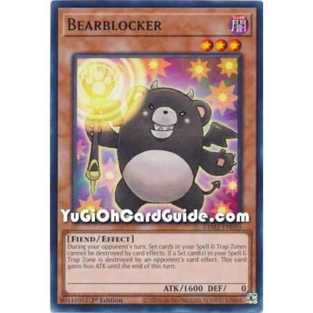 Bearblocker (Rare) – Tactical Masters | Carta YUGIOH en México