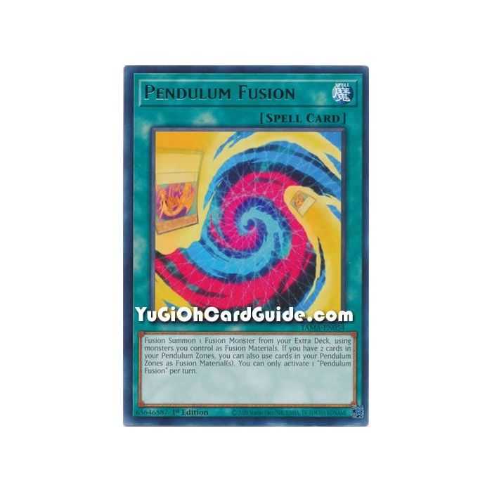 Pendulum Fusion (Rare) – Tactical Masters | Carta YUGIOH en México