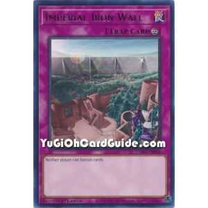 Imperial Iron Wall (Rare) – Tactical Masters | Carta YUGIOH en México