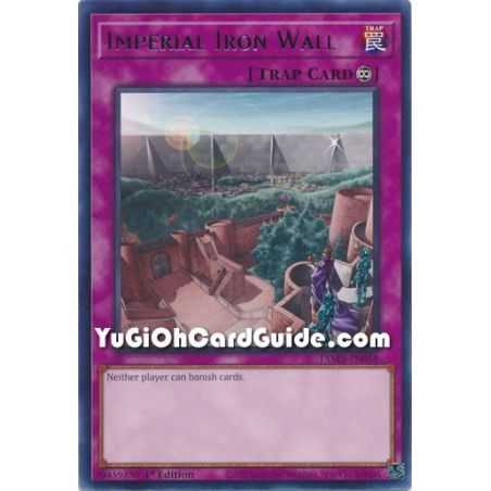 Imperial Iron Wall (Rare) – Tactical Masters | Carta YUGIOH en México