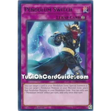 Pendulum Switch (Rare) – Tactical Masters | Carta YUGIOH en México
