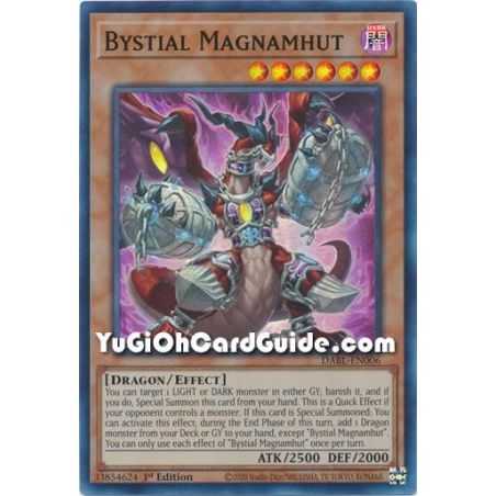 Bystial Magnamhut (Super Rare) – Darkwing Blast | Carta YUGIOH en México