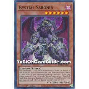 Bystial Saronir (Super Rare) – Darkwing Blast | Carta YUGIOH en México