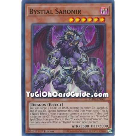 Bystial Saronir (Super Rare) – Darkwing Blast | Carta YUGIOH en México