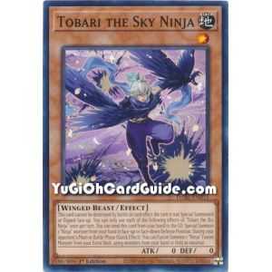Tobari the Sky Ninja (Common) – Darkwing Blast | Carta YUGIOH en México