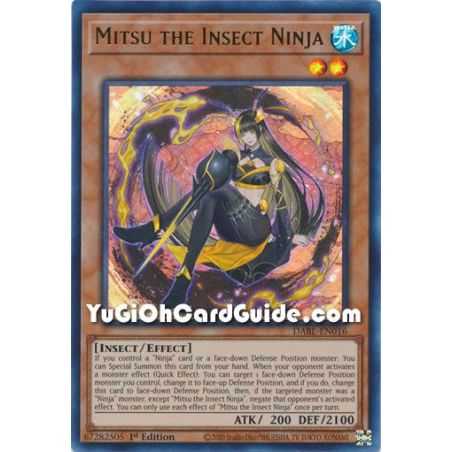 Mitsu the Insect Ninja (Ultra Rare) – Darkwing Blast | Carta YUGIOH en México