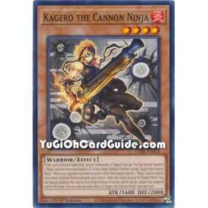 Kagero the Cannon Ninja (Common) – Darkwing Blast | Carta YUGIOH en México