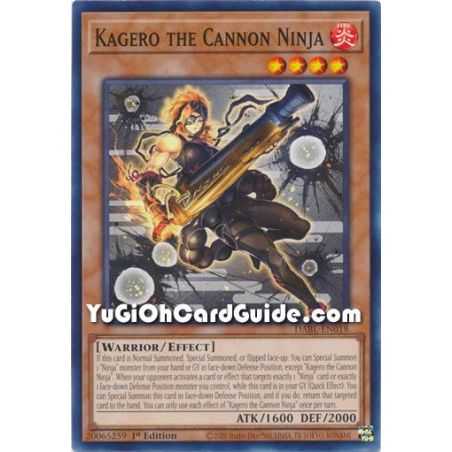 Kagero the Cannon Ninja (Common) – Darkwing Blast | Carta YUGIOH en México