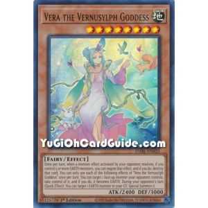 Vera the Vernusylph Goddess (Ultra Rare) – Darkwing Blast | Carta YUGIOH en México