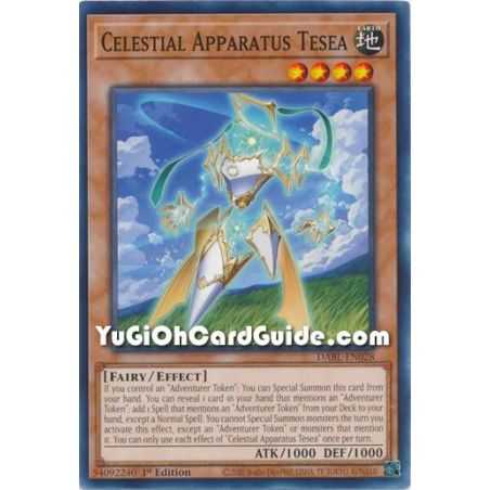 Celestial Apparatus Tesea (Common) – Darkwing Blast | Carta YUGIOH en México