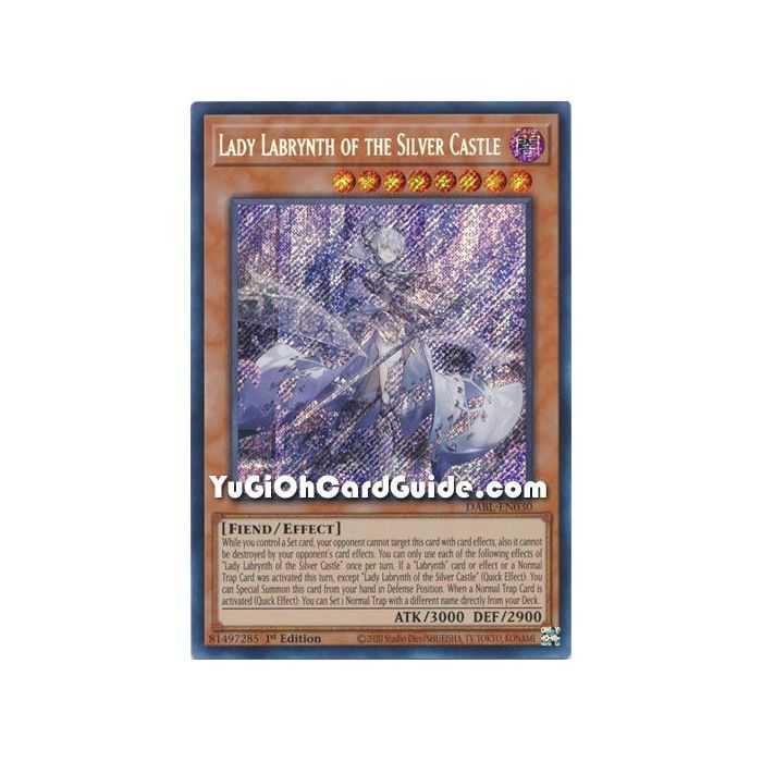 Lady Labrynth of the Silver Castle (Secret Rare) – Darkwing Blast | Carta YUGIOH en México