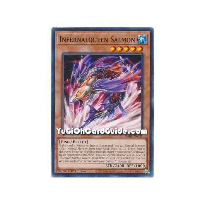 Infernalqueen Salmon (Common) – Darkwing Blast | Carta YUGIOH en México