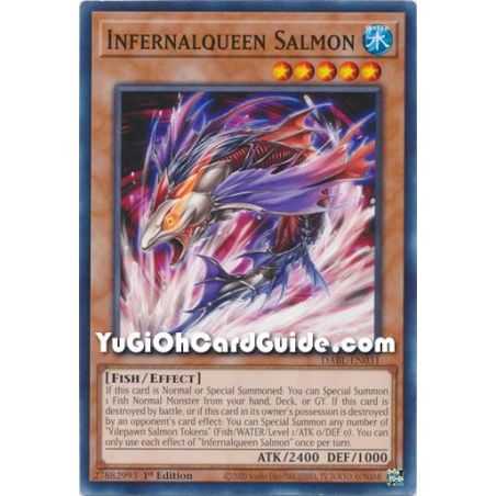 Infernalqueen Salmon (Common) – Darkwing Blast | Carta YUGIOH en México