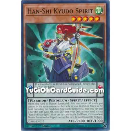 Han-Shi Kyudo Spirit (Common) – Darkwing Blast | Carta YUGIOH en México