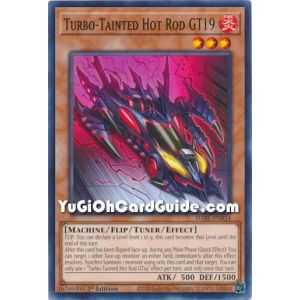 Turbo-Tainted Hot Rod GT19 (Common) – Darkwing Blast | Carta YUGIOH en México