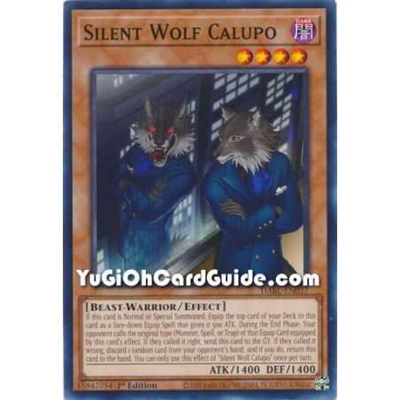 Silent Wolf Calupo (Common) – Darkwing Blast | Carta YUGIOH en México