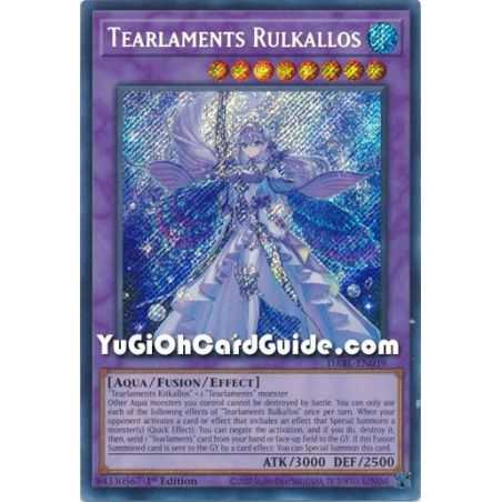 Tearlaments Rulkallos (Secret Rare) – Darkwing Blast | Carta YUGIOH en México