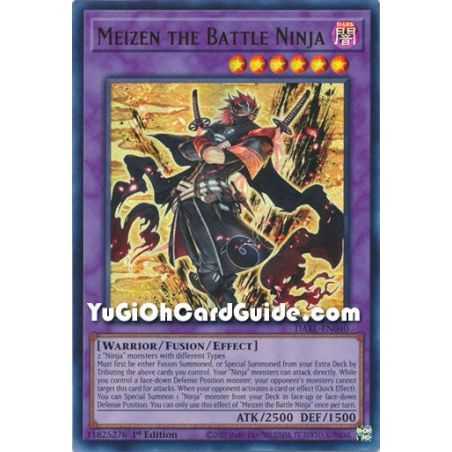 Meizen the Battle Ninja (Ultra Rare) – Darkwing Blast | Carta YUGIOH en México
