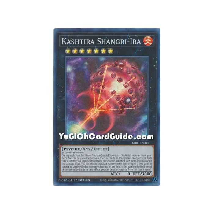 Kashtira Shangri-Ira (Super Rare) – Darkwing Blast | Carta YUGIOH en México