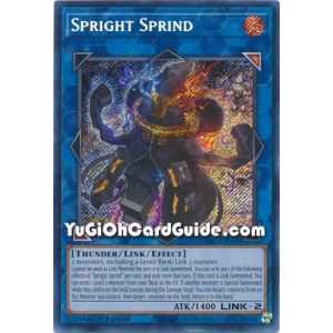 Spright Sprind (Secret Rare) – Darkwing Blast | Carta YUGIOH en México