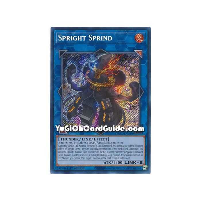 Spright Sprind (Secret Rare) – Darkwing Blast | Carta YUGIOH en México