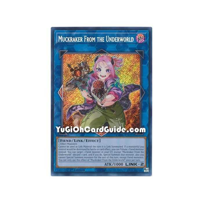 Muckraker From the Underworld (Secret Rare) – Darkwing Blast | Carta YUGIOH en México