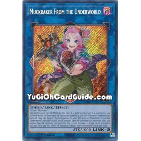 Muckraker From the Underworld (Secret Rare) – Darkwing Blast | Carta YUGIOH en México