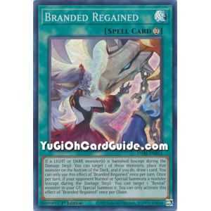 Branded Regained (Super Rare) – Darkwing Blast | Carta YUGIOH en México