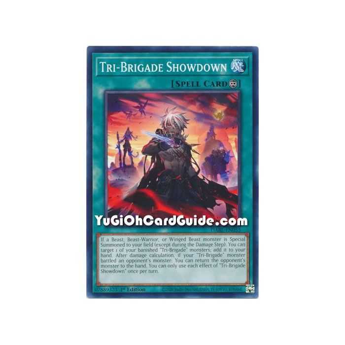 Tri-Brigade Showdown (Common) – Darkwing Blast | Carta YUGIOH en México