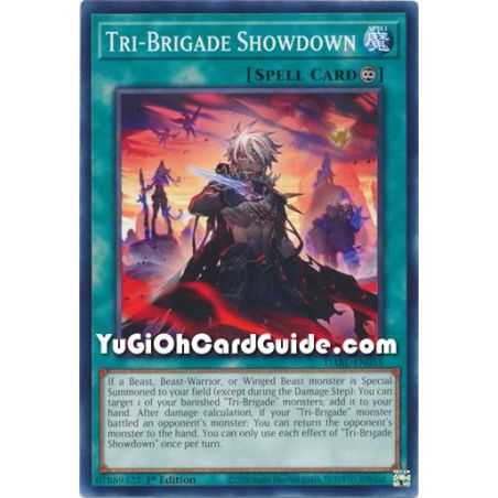 Tri-Brigade Showdown (Common) – Darkwing Blast | Carta YUGIOH en México