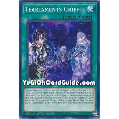 Tearlaments Grief (Common) – Darkwing Blast | Carta YUGIOH en México