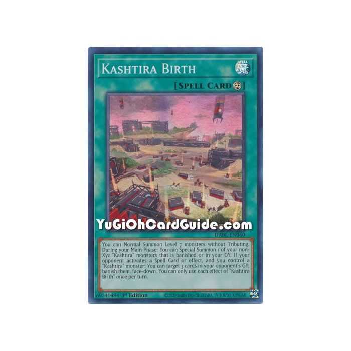 Kashtira Birth (Super Rare) – Darkwing Blast | Carta YUGIOH en México
