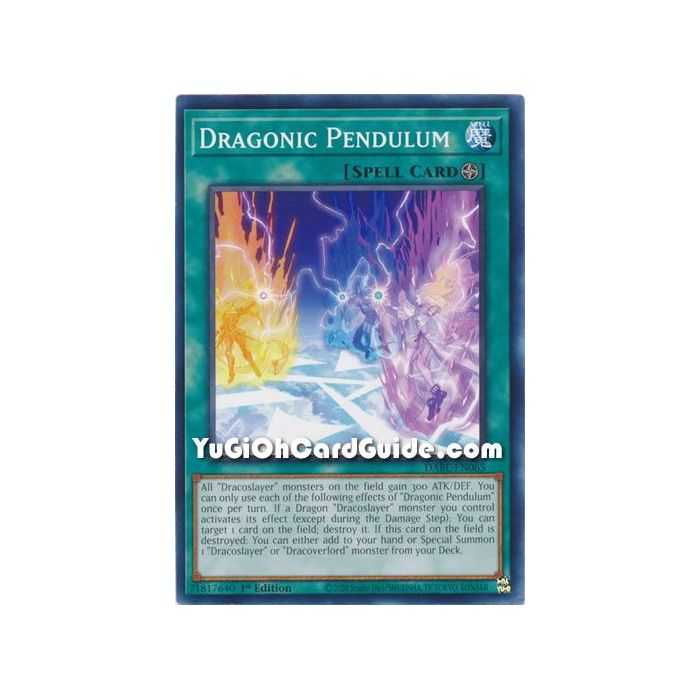 Dragonic Pendulum (Common) – Darkwing Blast | Carta YUGIOH en México