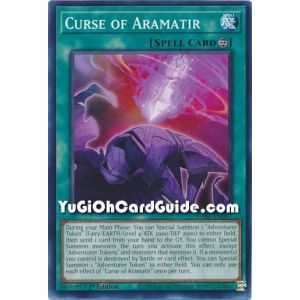 Curse of Aramatir (Common) – Darkwing Blast | Carta YUGIOH en México