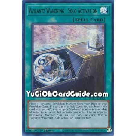 Vaylantz Wakening - Solo Activation (Ultra Rare) – Darkwing Blast | Carta YUGIOH en México