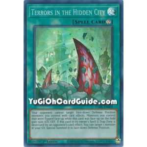Terrors in the Hidden City (Super Rare) – Darkwing Blast | Carta YUGIOH en México
