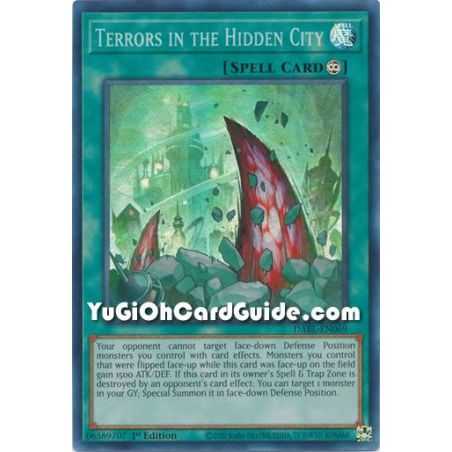 Terrors in the Hidden City (Super Rare) – Darkwing Blast | Carta YUGIOH en México